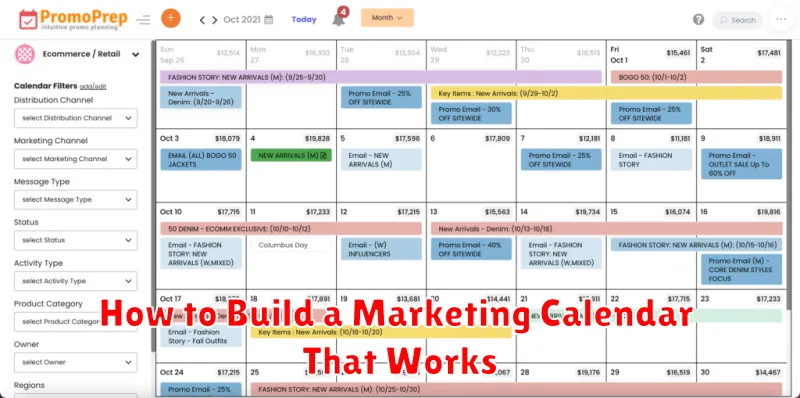 How to Build a Marketing Calendar That Works