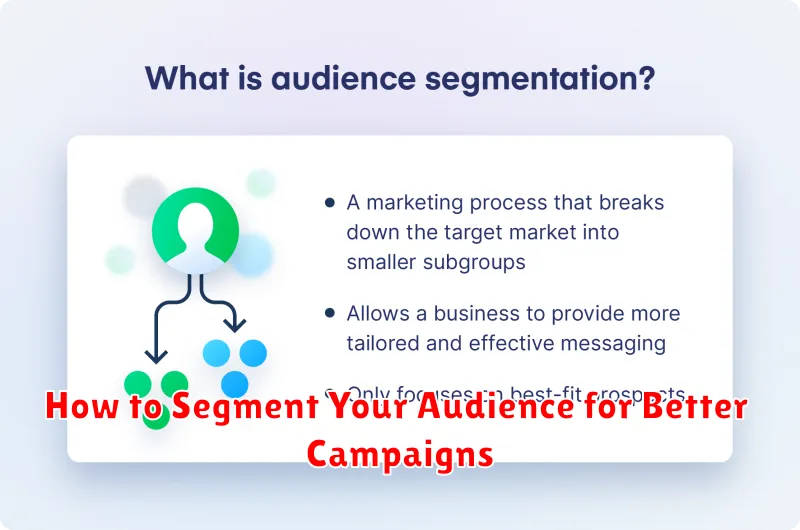 How to Segment Your Audience for Better Campaigns