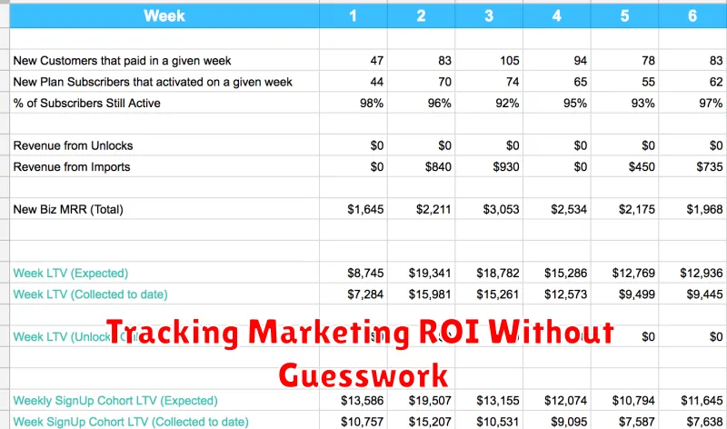 Tracking Marketing ROI Without Guesswork